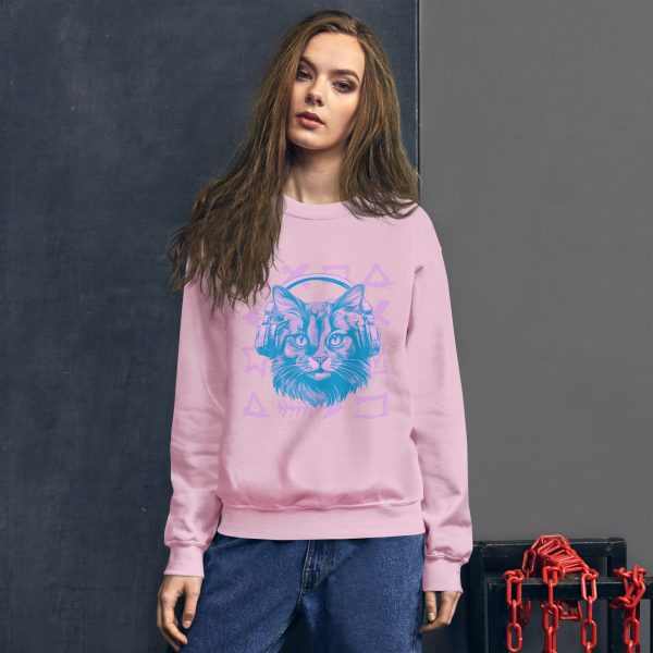 Sudadera unisex "Gato Musical"