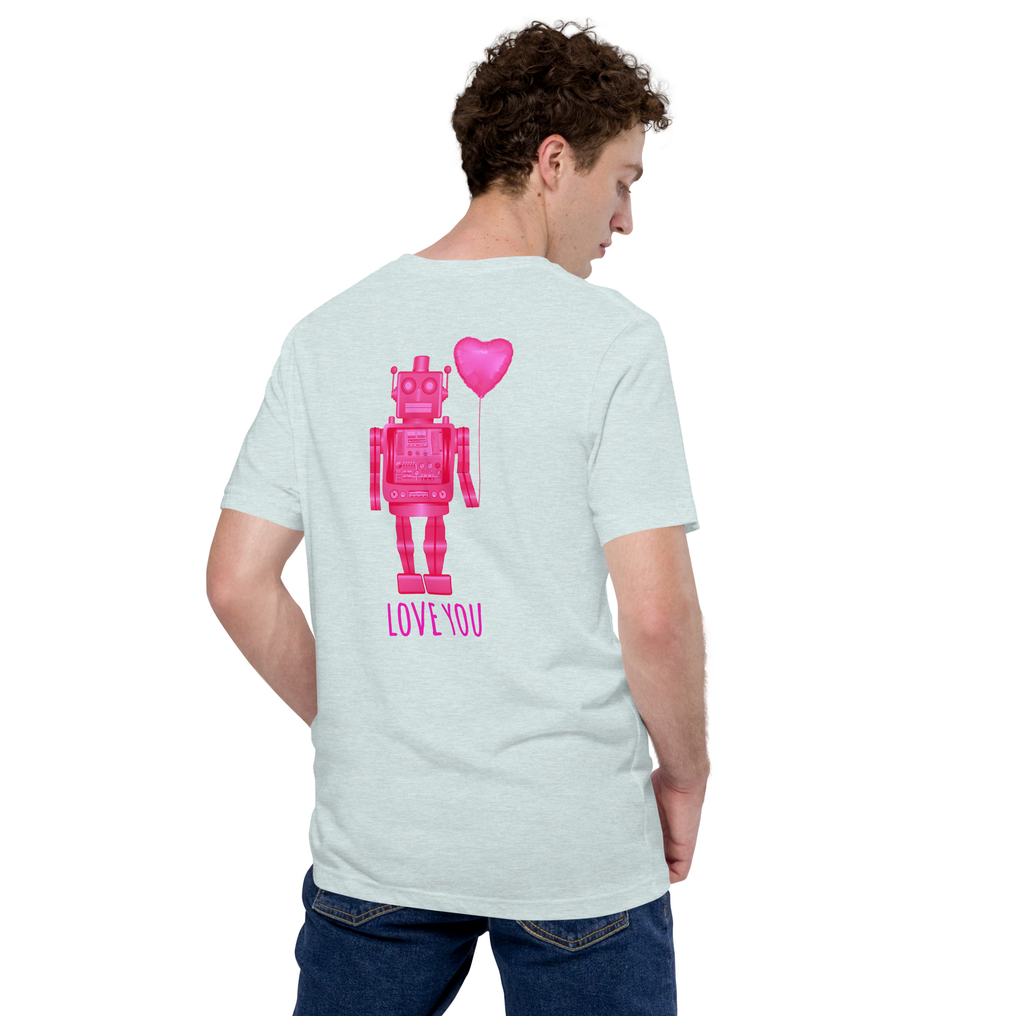 Camiseta unisex "Love You" - Imagen 6