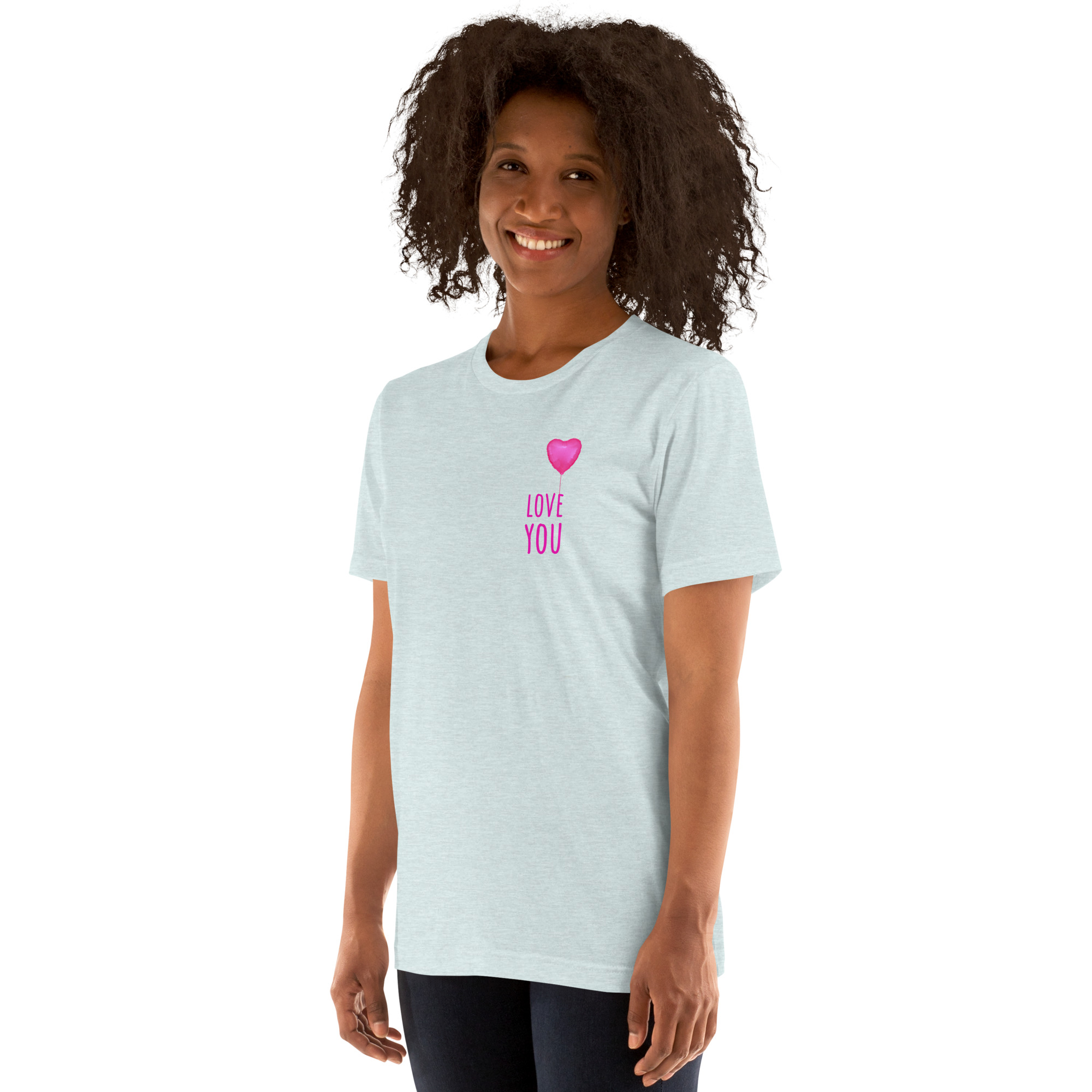 Camiseta unisex "Love You" - Imagen 8