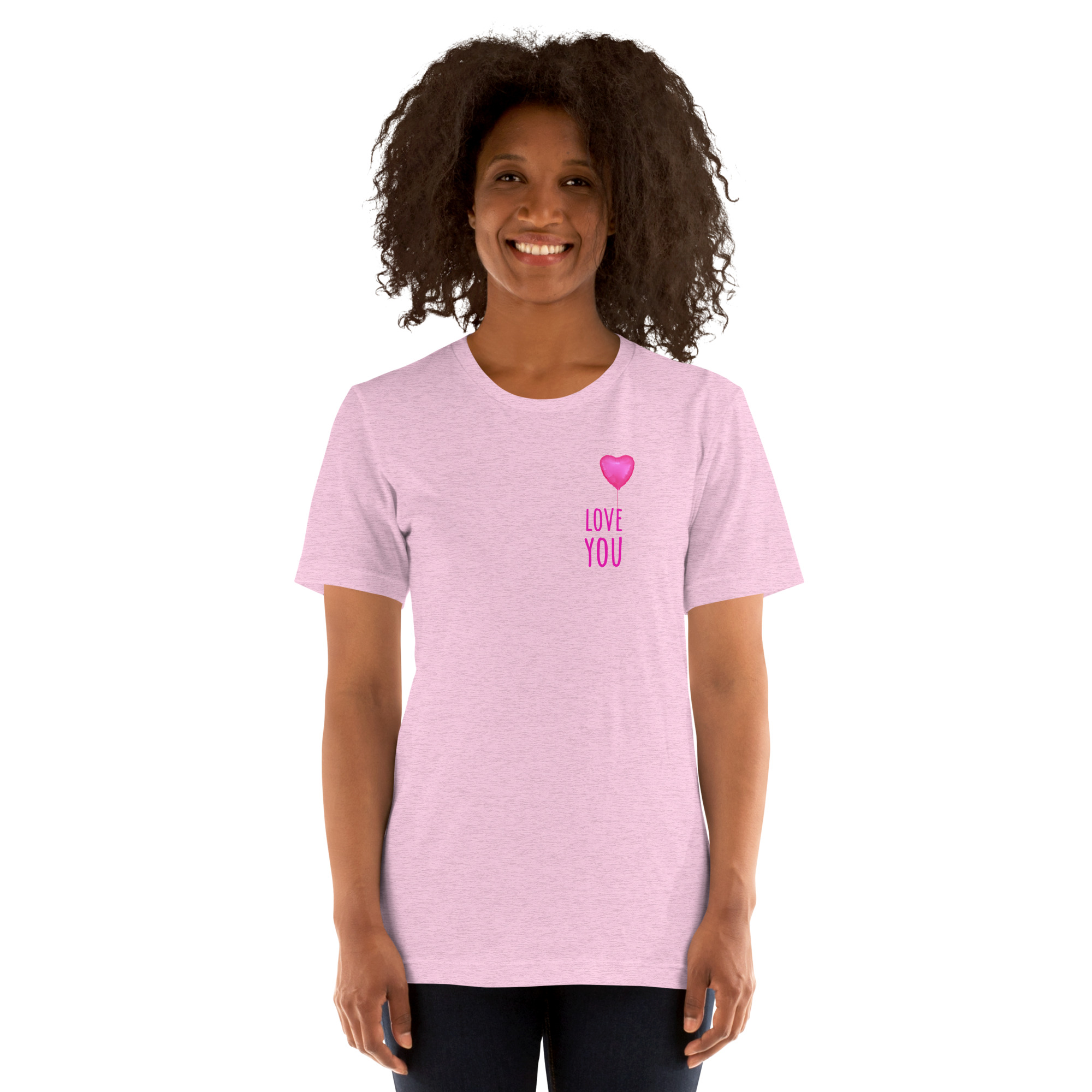 Camiseta unisex "Love You" - Imagen 5
