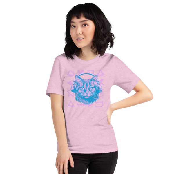Camiseta unisex "Gato Musical"