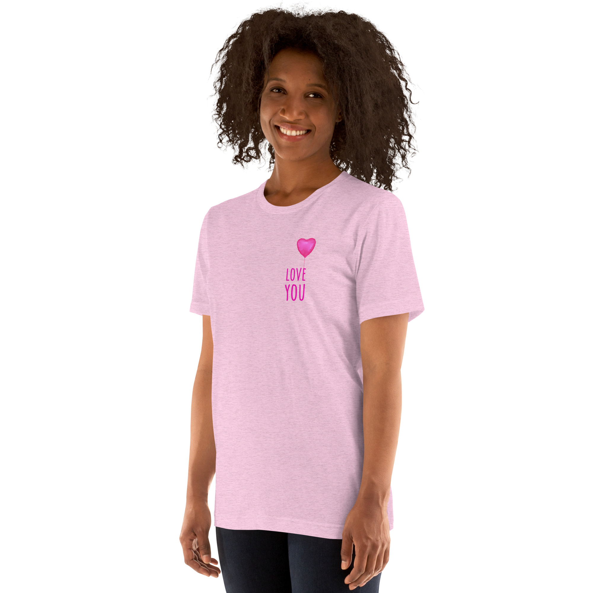 Camiseta unisex "Love You" - Imagen 2