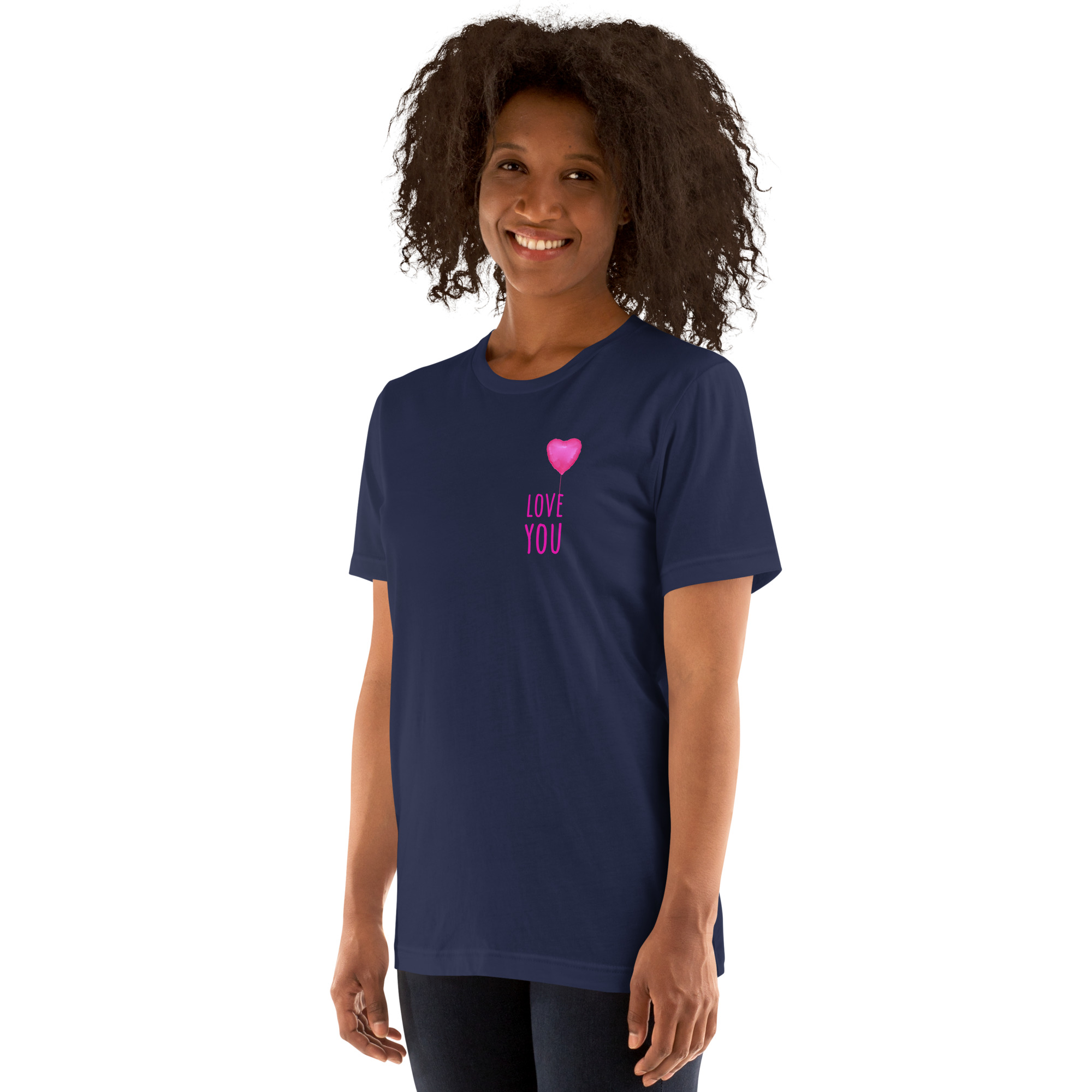 Camiseta unisex "Love You" - Imagen 3