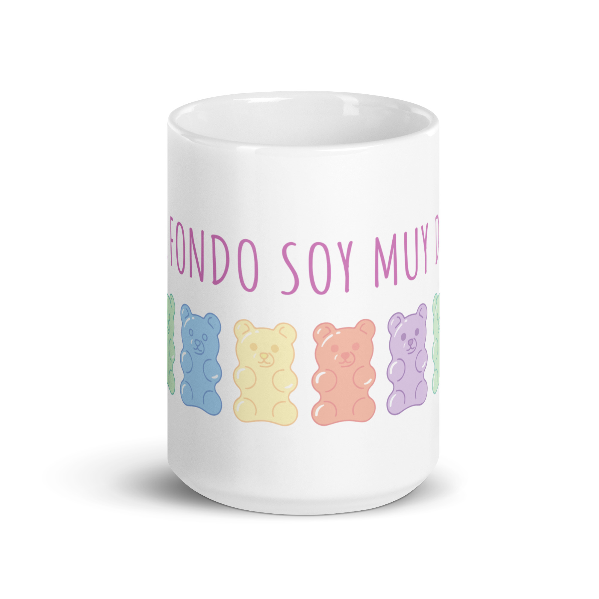 Taza blanca "Ositos" - Imagen 3