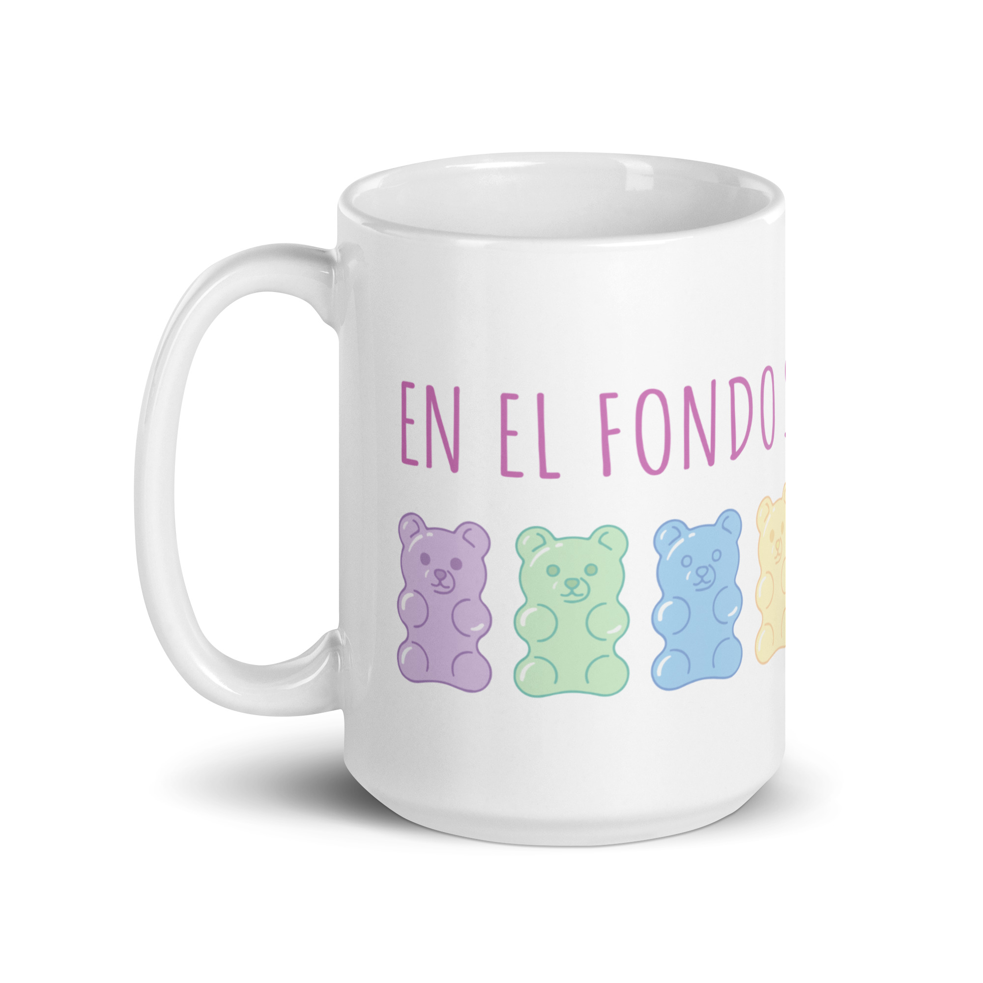 Taza blanca "Ositos" - Imagen 2