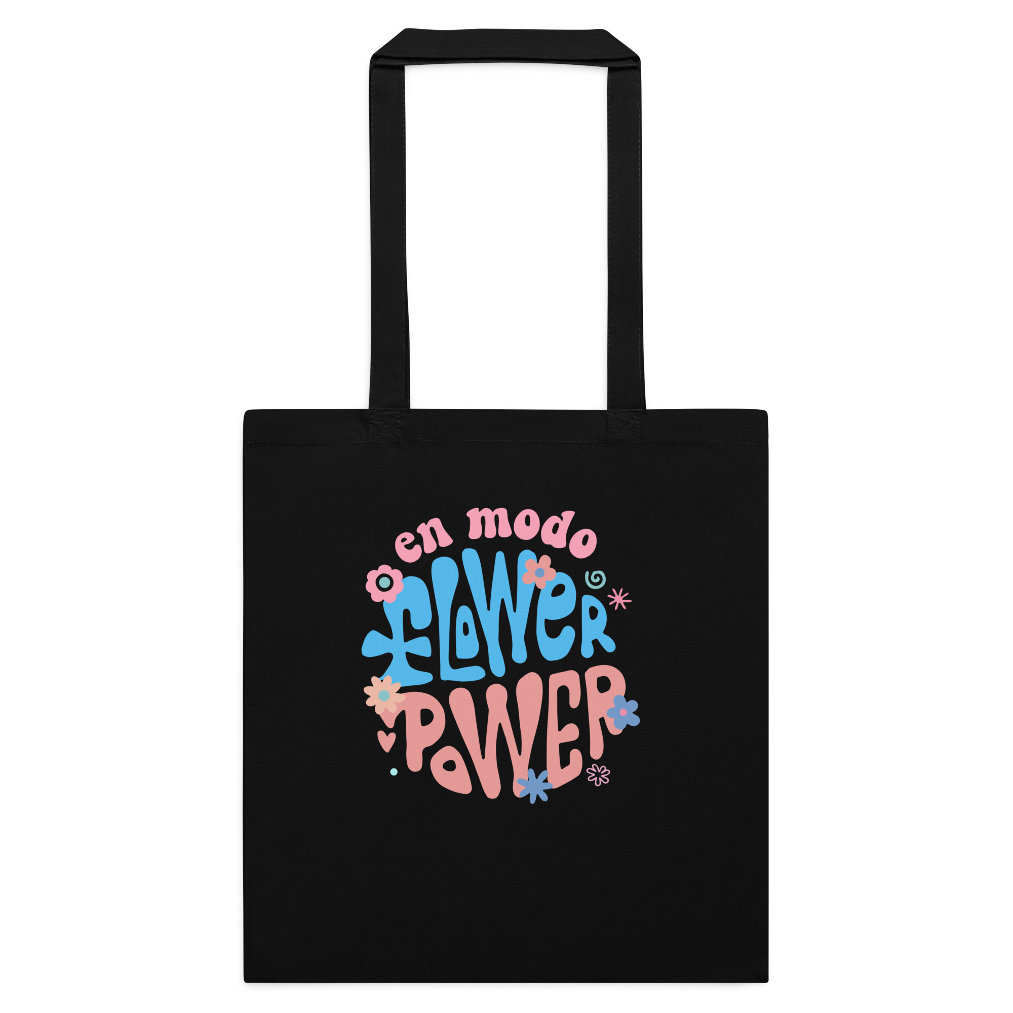 Bolsa de tela "Flower Power" - Imagen 2