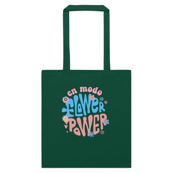 Bolsa de tela "Flower Power"