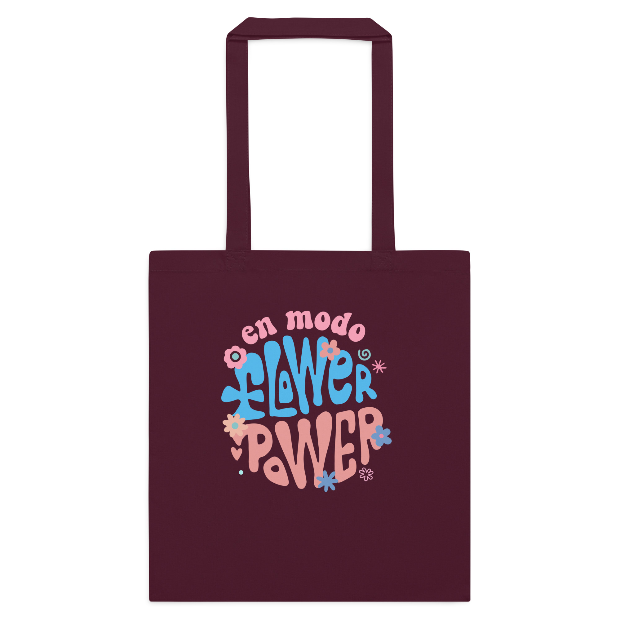 Bolsa de tela "Flower Power" - Imagen 4