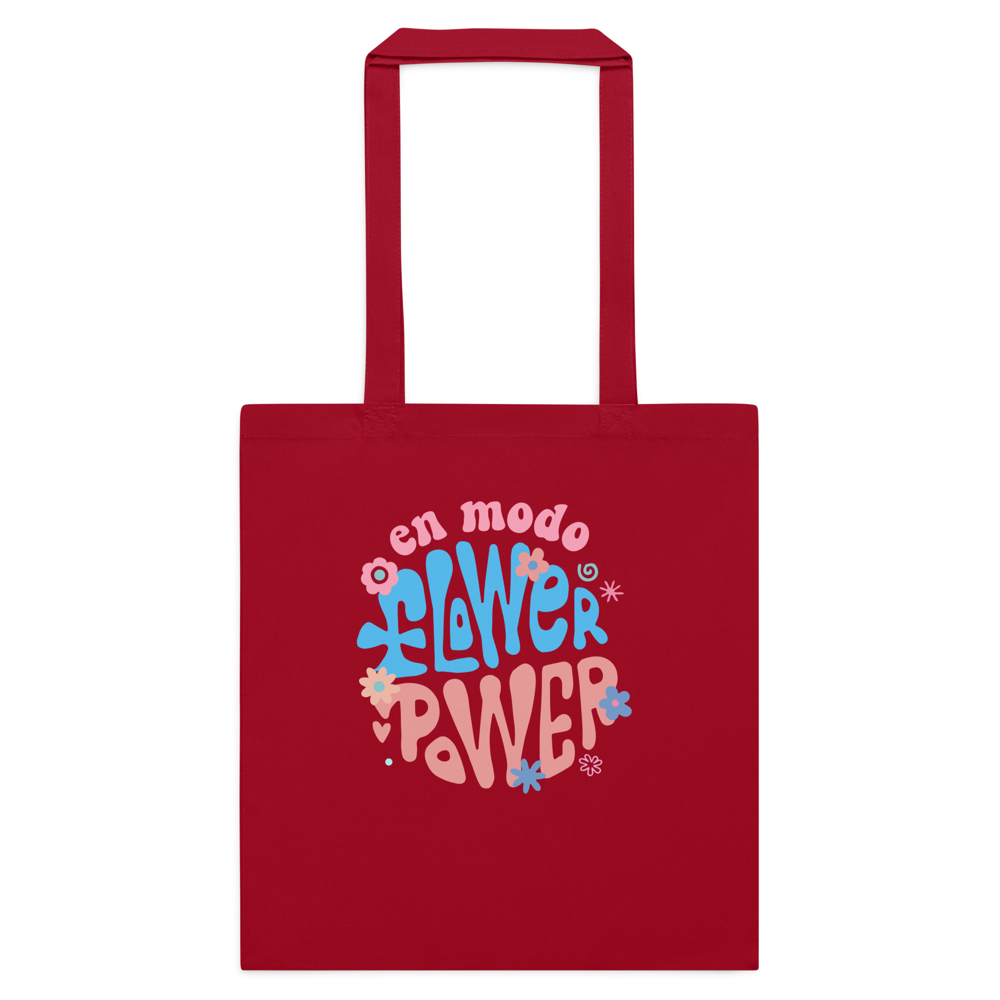 Bolsa de tela "Flower Power" - Imagen 5