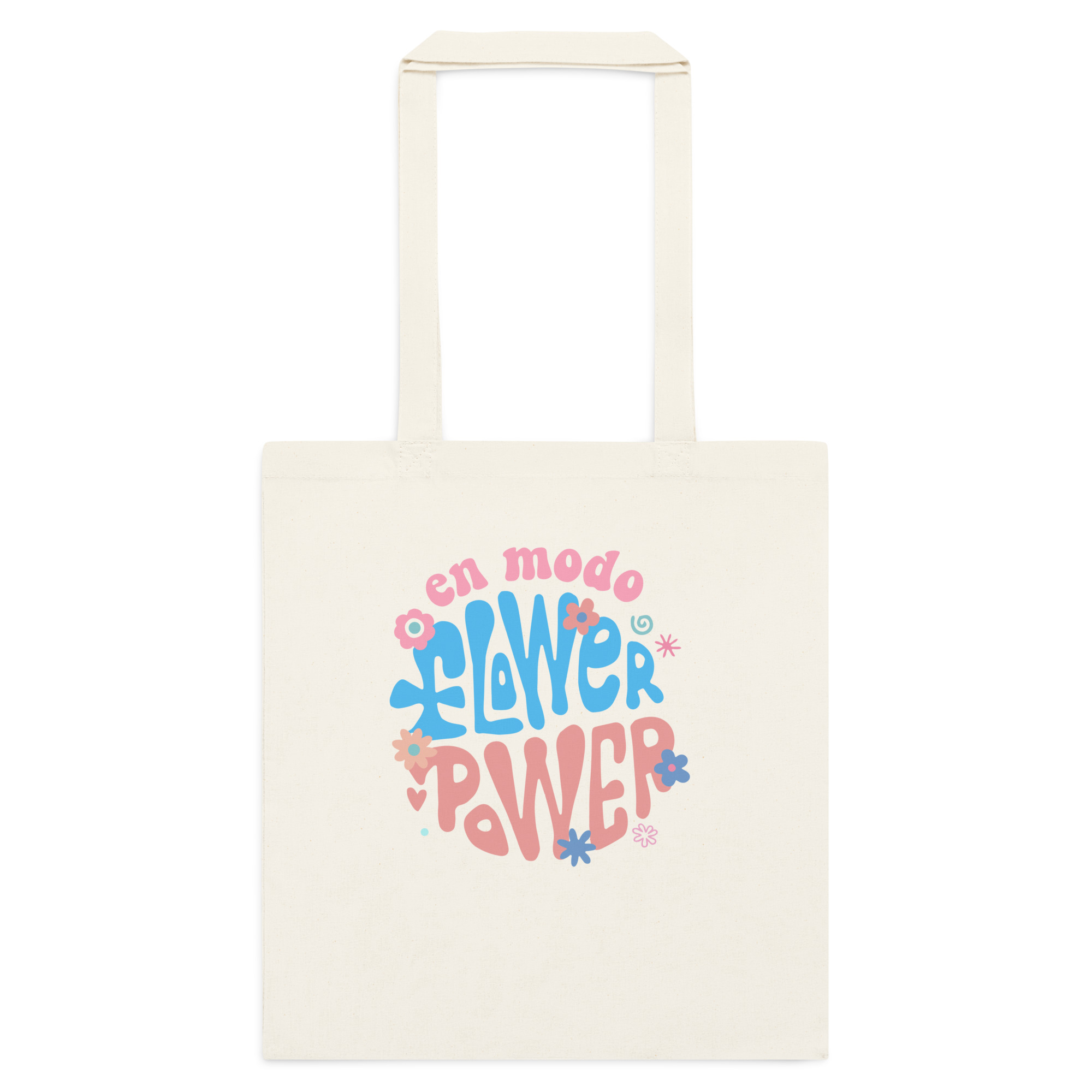 Bolsa de tela "Flower Power" - Imagen 6