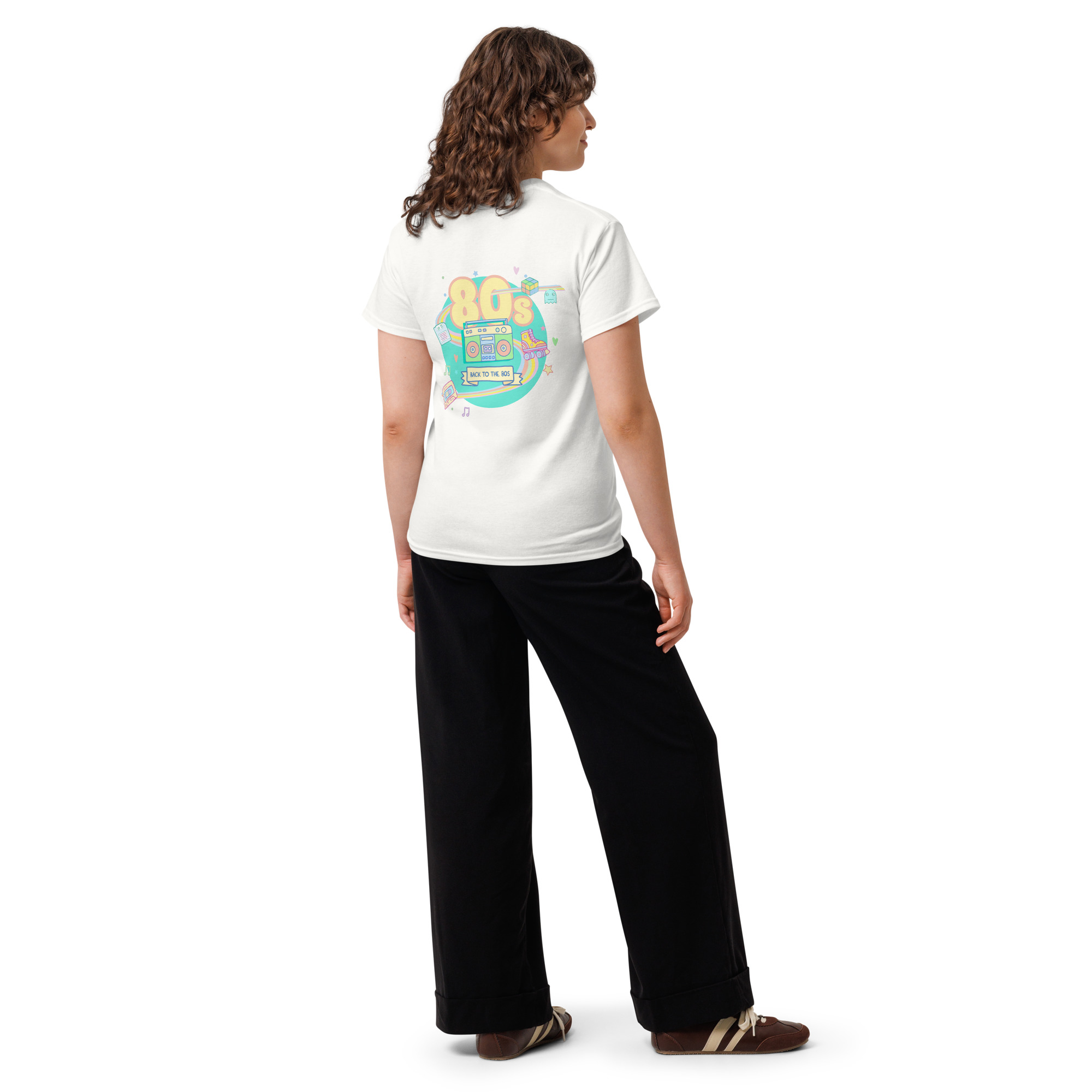 Camiseta unisex "Back to the 80s" - Imagen 2