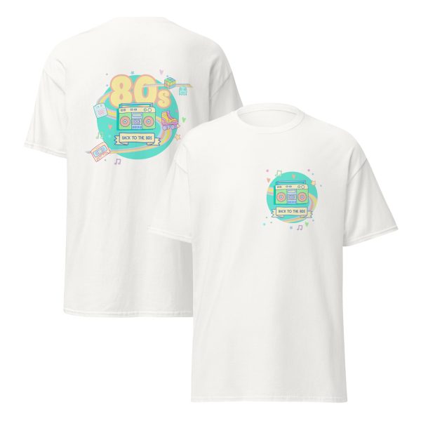 Camiseta unisex "Back to the 80s"