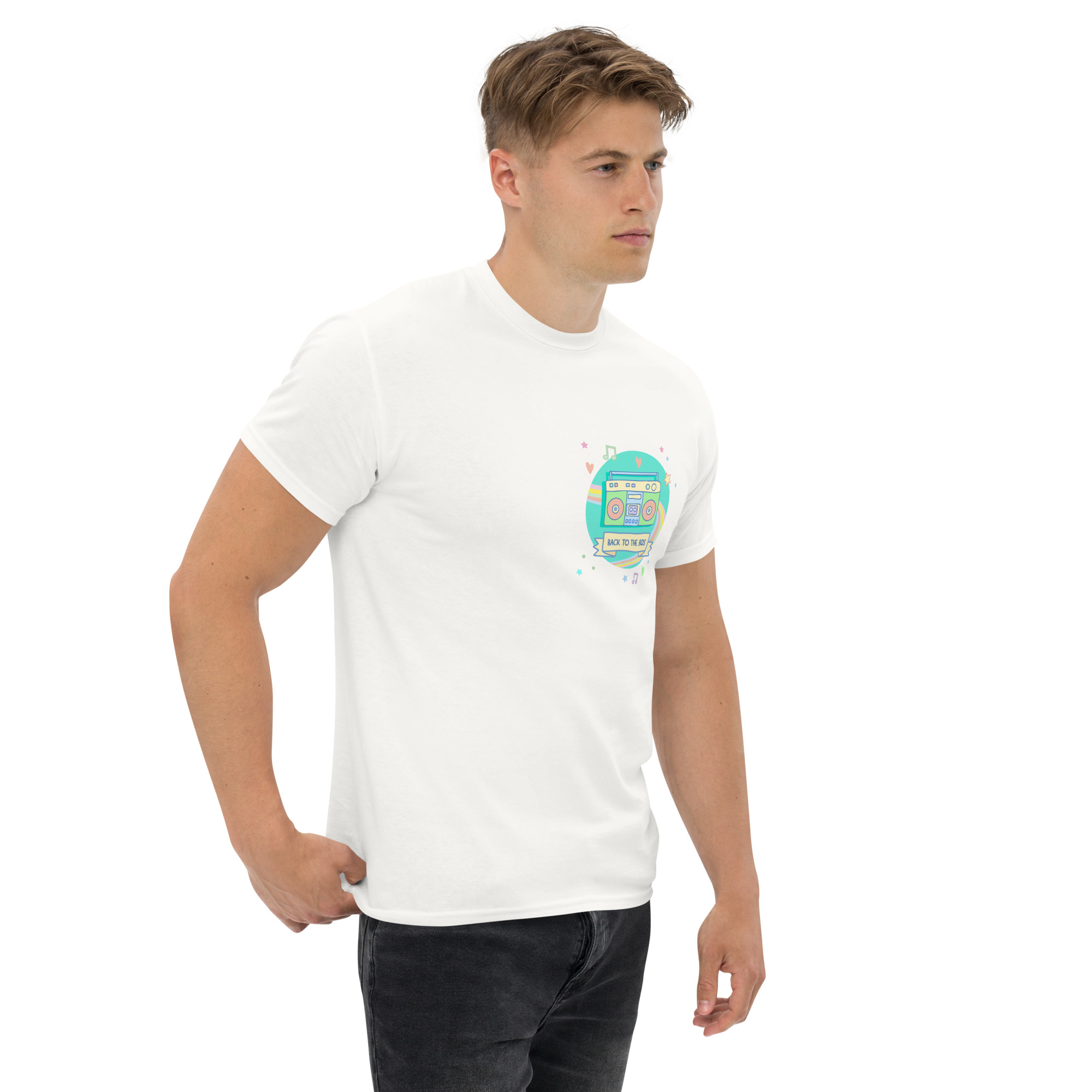 Camiseta unisex "Back to the 80s" - Imagen 3
