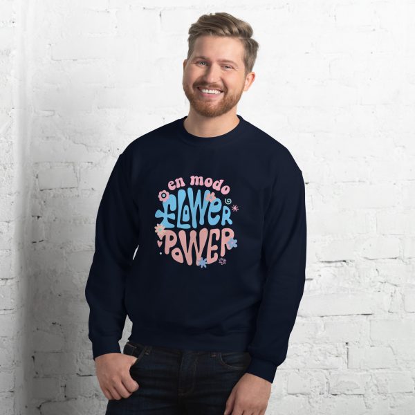 Sudadera unisex "Modo Flower Power"