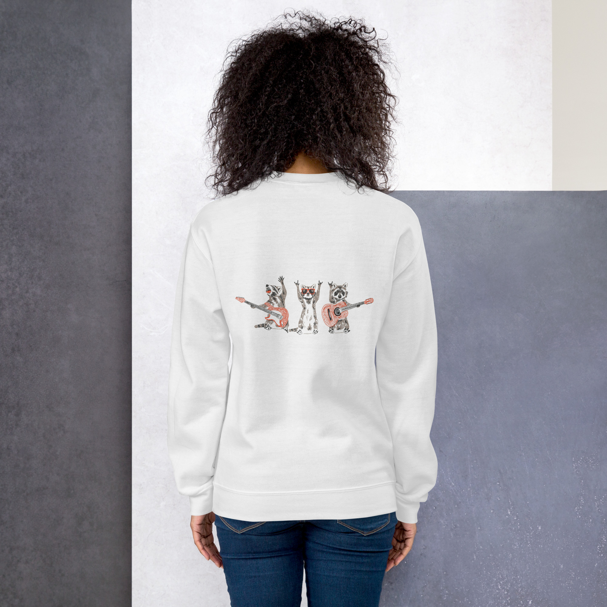 Sudadera Rocker Raccoon - Imagen 2